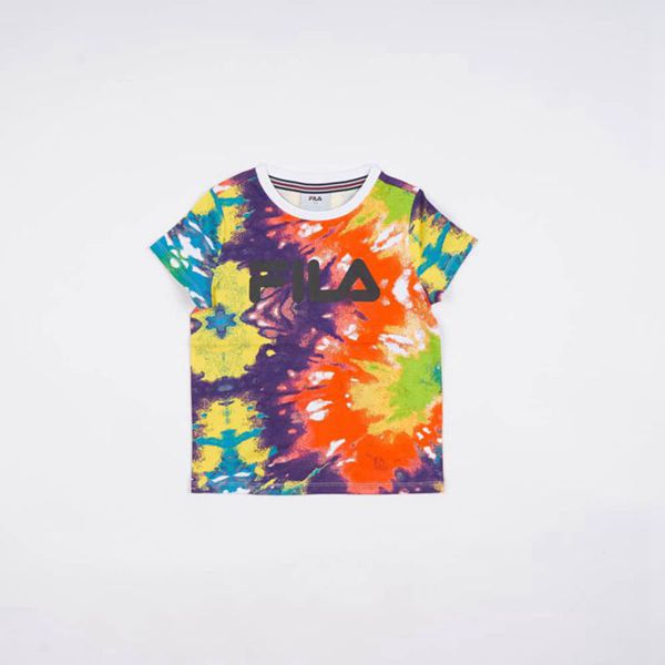 Camisetas Fila Menina Multicoloridas - Fila Deckle Outlet Portugal,FIAP-57048